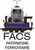 Logo of the association FACS Patrimoine-Ferroviaire